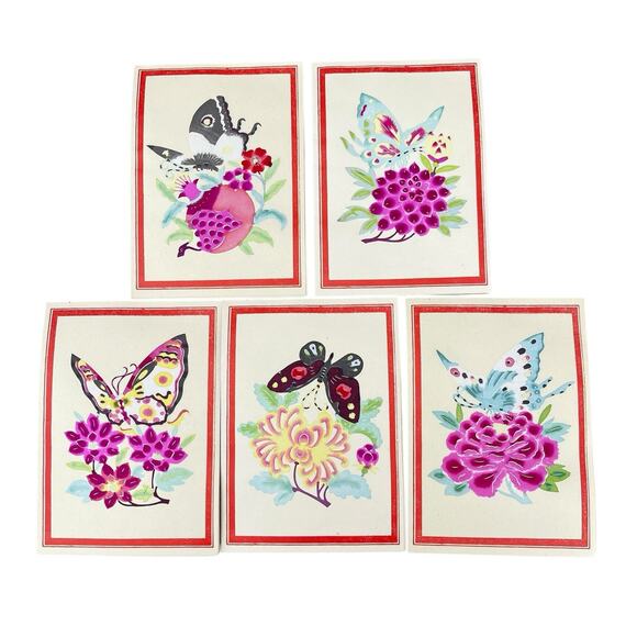 Vintage Chinese Paper Cuts, Set Of 13 Blank Cards w/ Envelopes - Picture 4 of 12